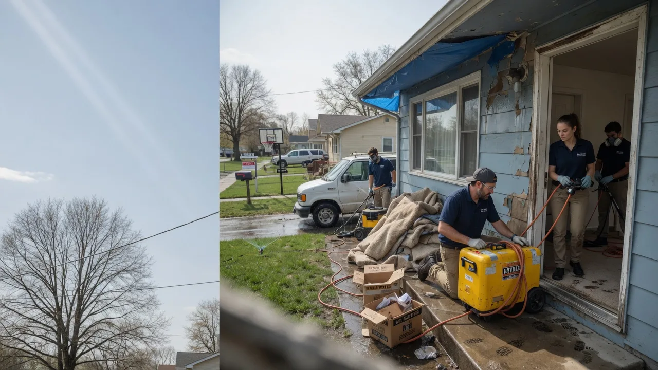 Basement Flood Cleanup in Redford, MO near me